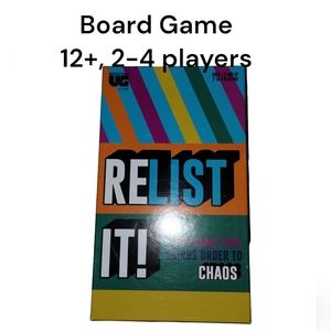 ReList It Card Game nib